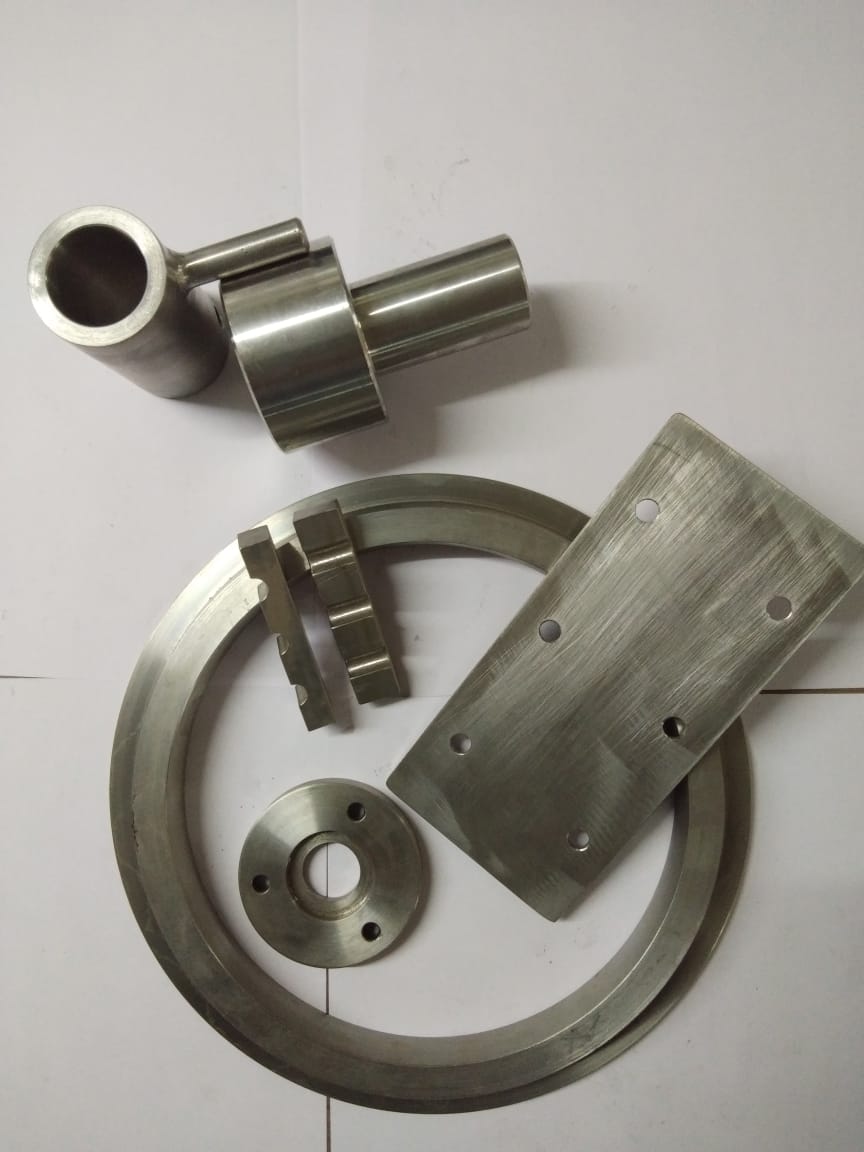 Stainless steel machined item
